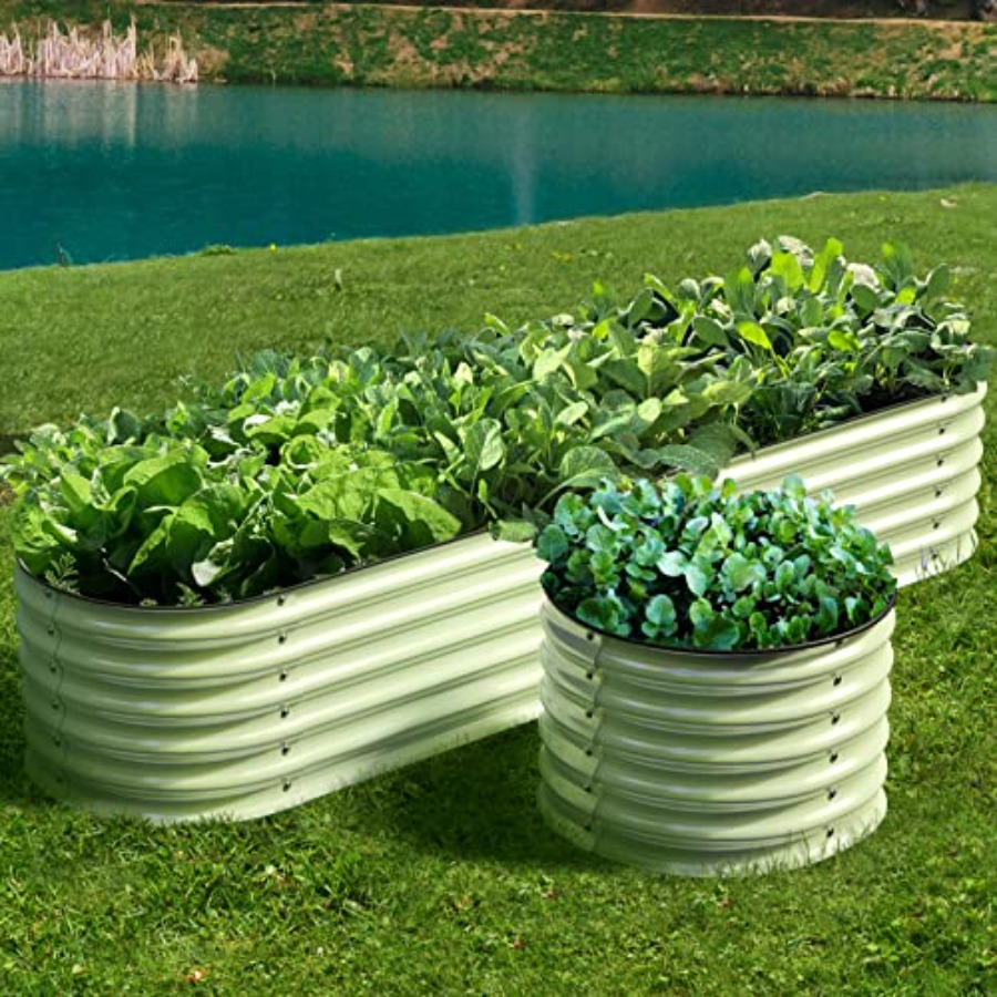 Raised Garden Bed - Модульные оцинкованные стальные грядки для сада,