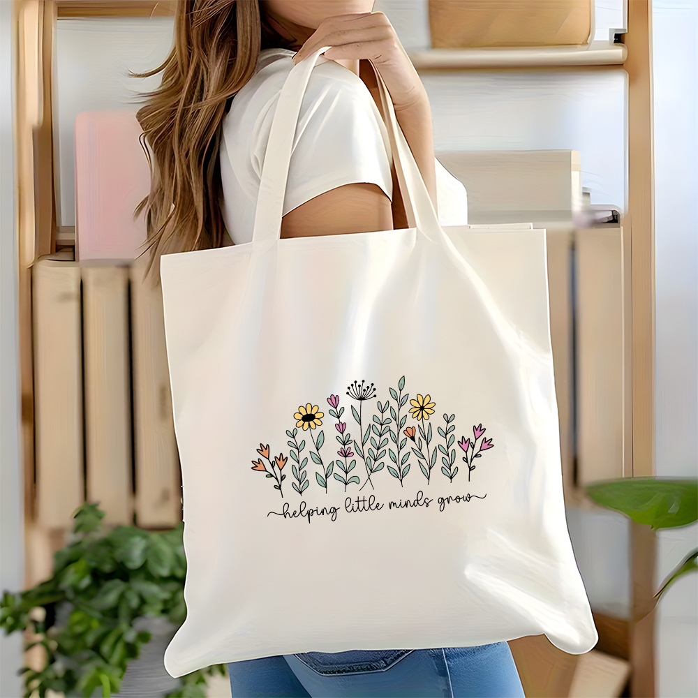Grow Bag - Сумка-тоут с двусторонней печатью «Помогите вашему