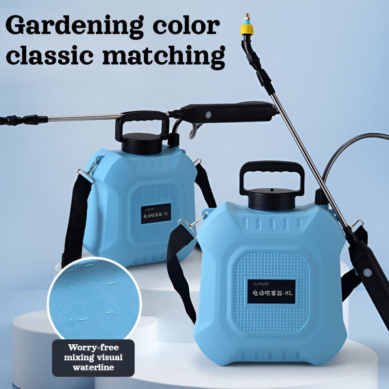 Trowel Garden Tools - 5л/8л USB перезаряжаемая электрическая лейка портативный