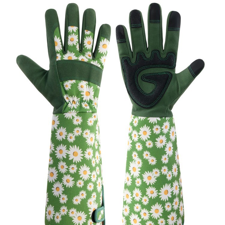 Garden Gloves - Садовые перчатки для женщин, дышащие длинные