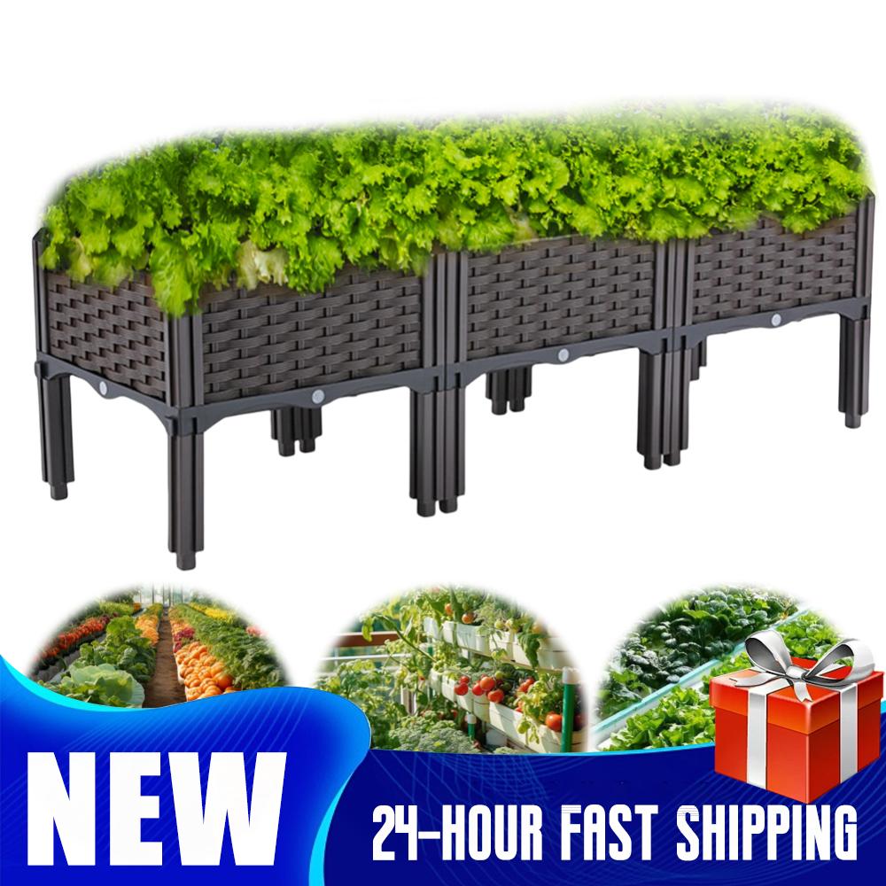 Self Watering Planter - Приподнятая грядка-клумба с дренажем и системой