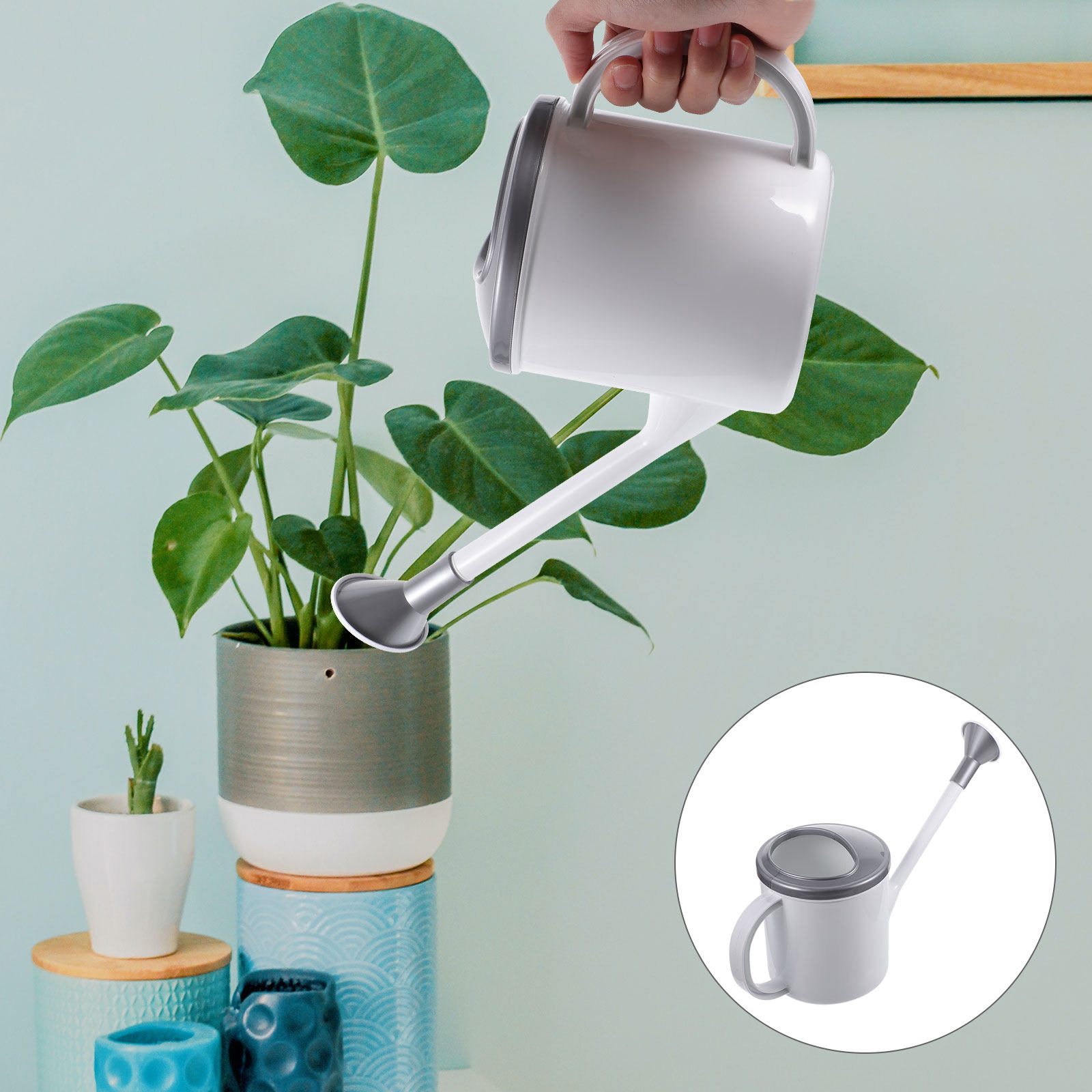 Watering Can - Бытовая лейка с длинным носиком, устойчивая