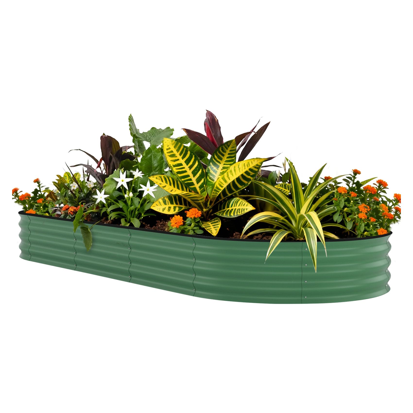 Raised Garden Bed - Оцинкованная приподнятая грядка 8x4x1.5 футов -