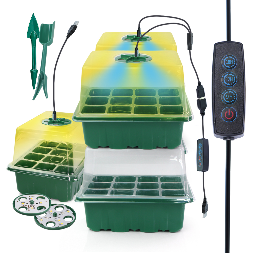 Seed Starter Tray - Светодиодные детские горшки с подсветкой для
