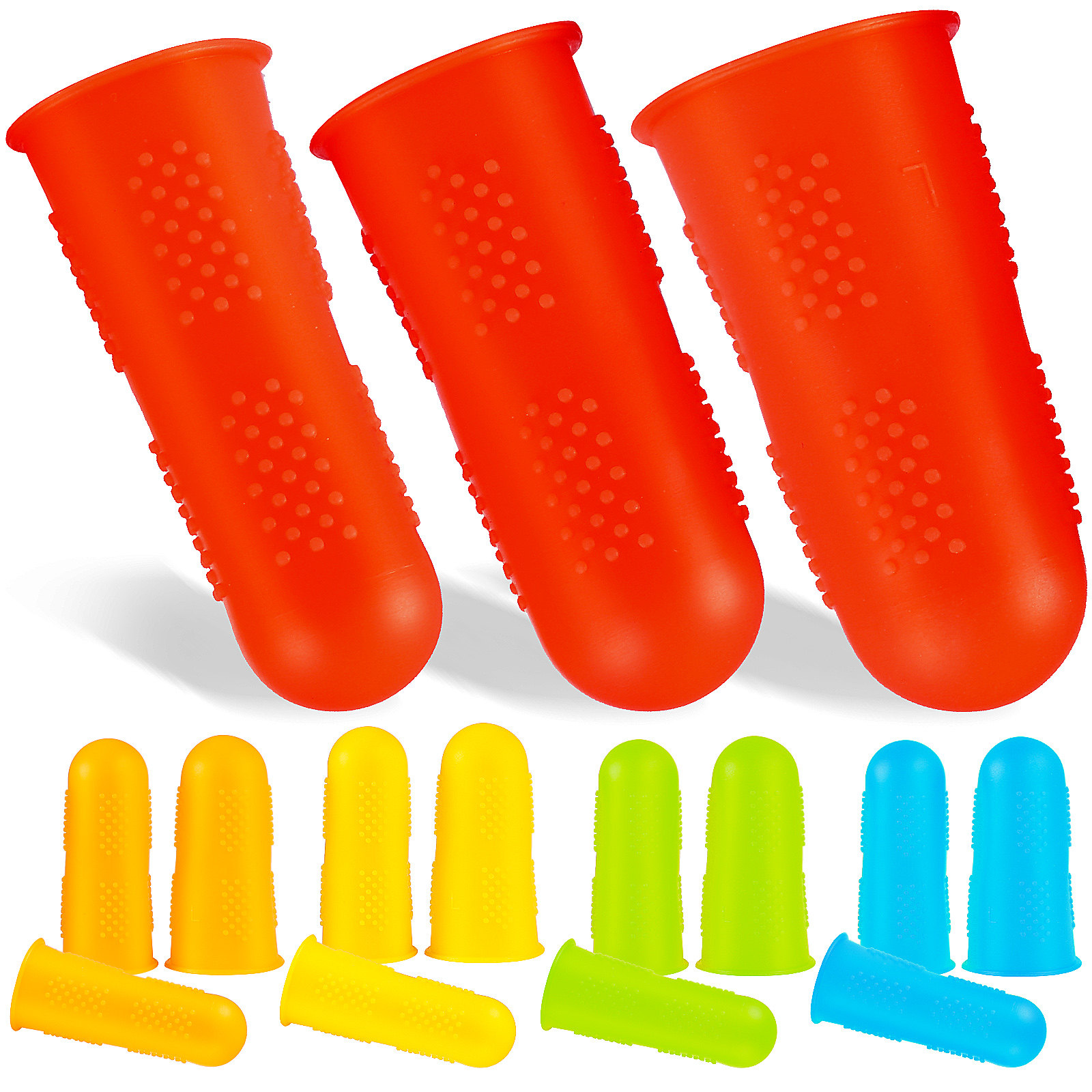 Garden Gloves - 15 шт. силиконовых мягких эластичных накладок