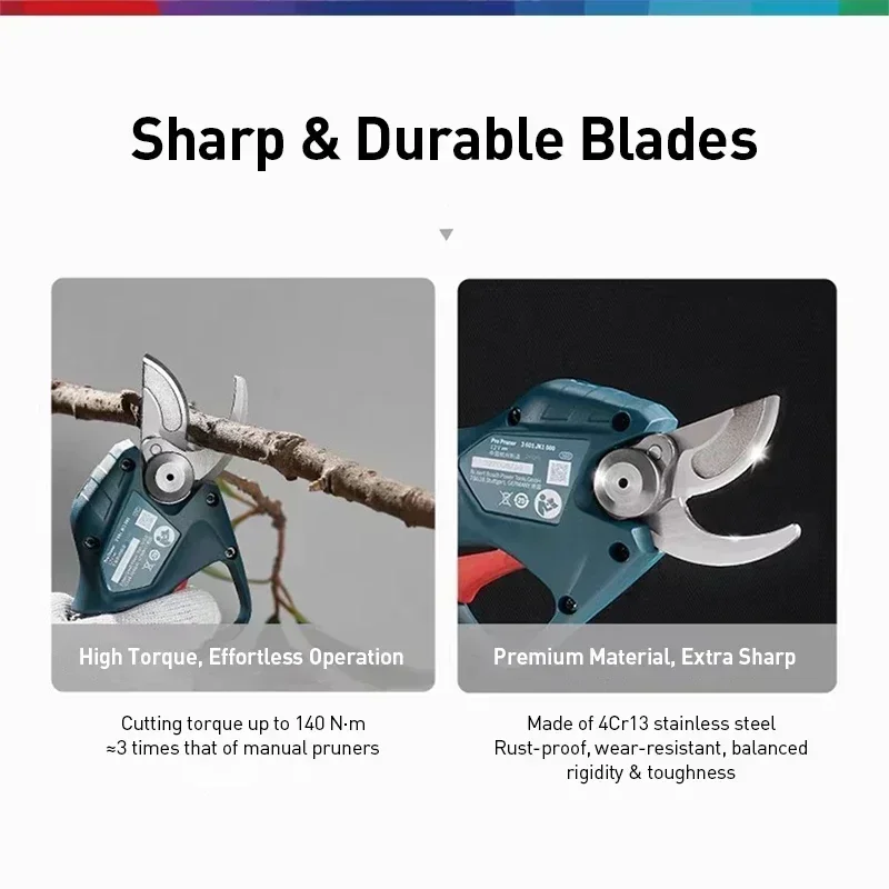 Pruning Shears - Аккумуляторные электрические секаторы BOSCH Pro Pruner