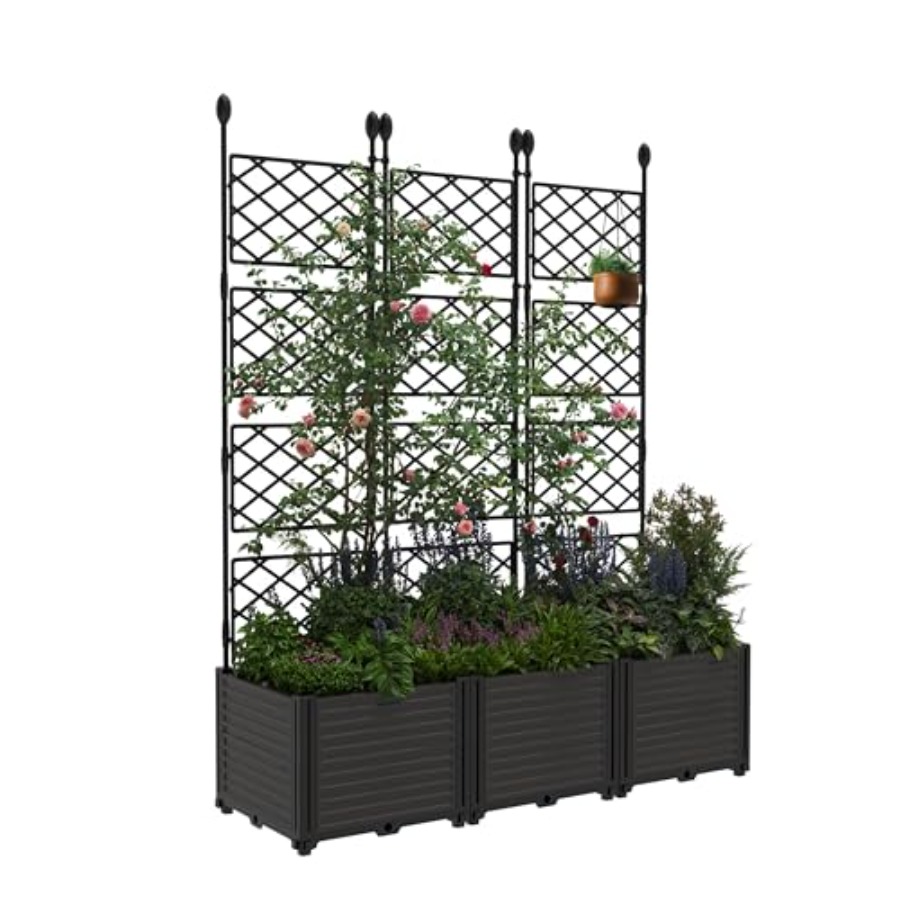 Raised Garden Bed - Комплект из 3 модульных приподнятых грядок