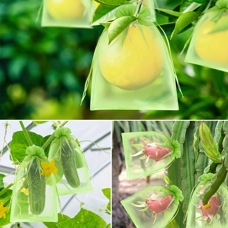 100 шт. зеленых защитных мешко – обзор и цена Grow Bag