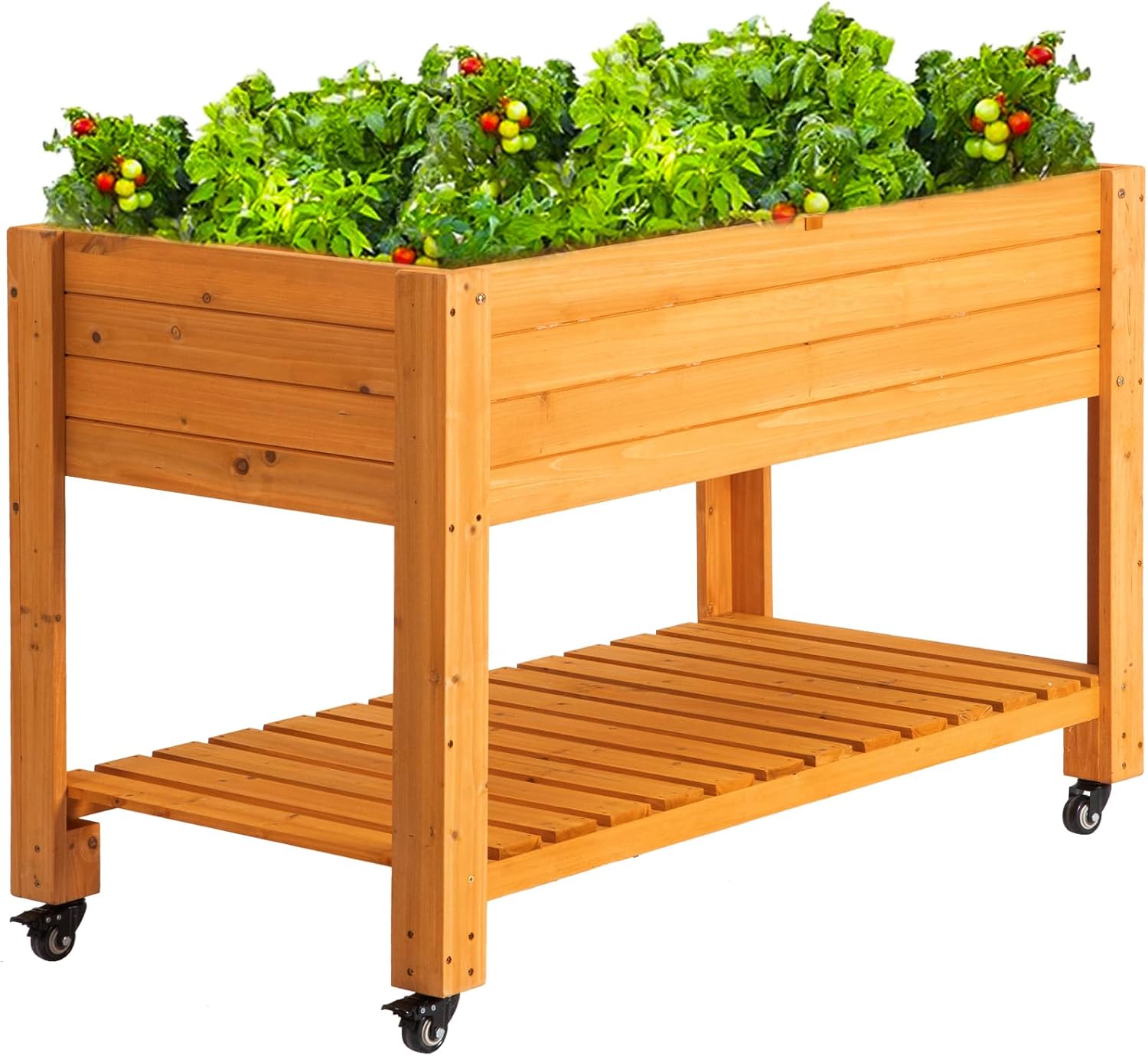 Мобильная деревянная приподнят – обзор и цена Raised Garden Bed