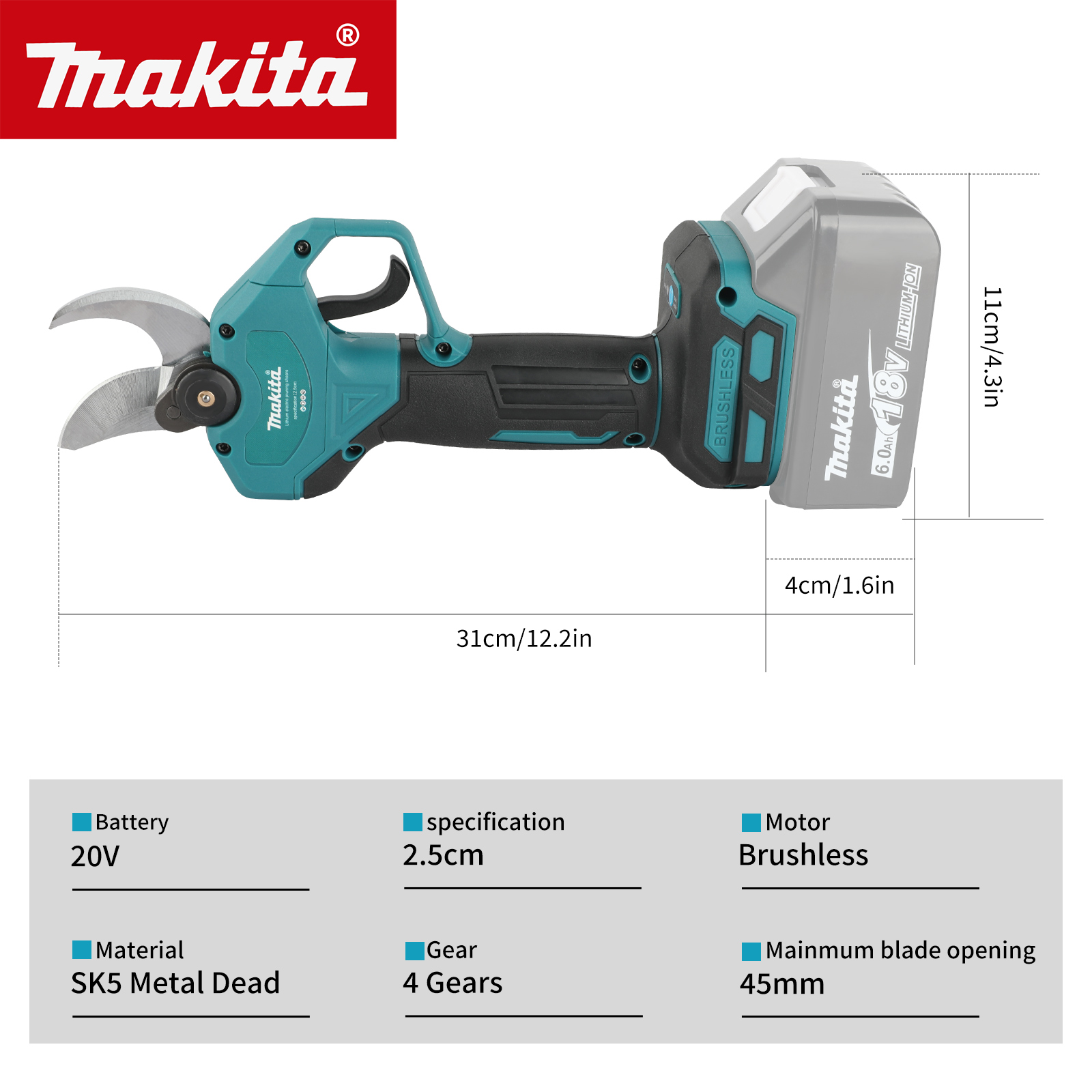 Беспроводные электрические сек – обзор и цена Pruning Shears