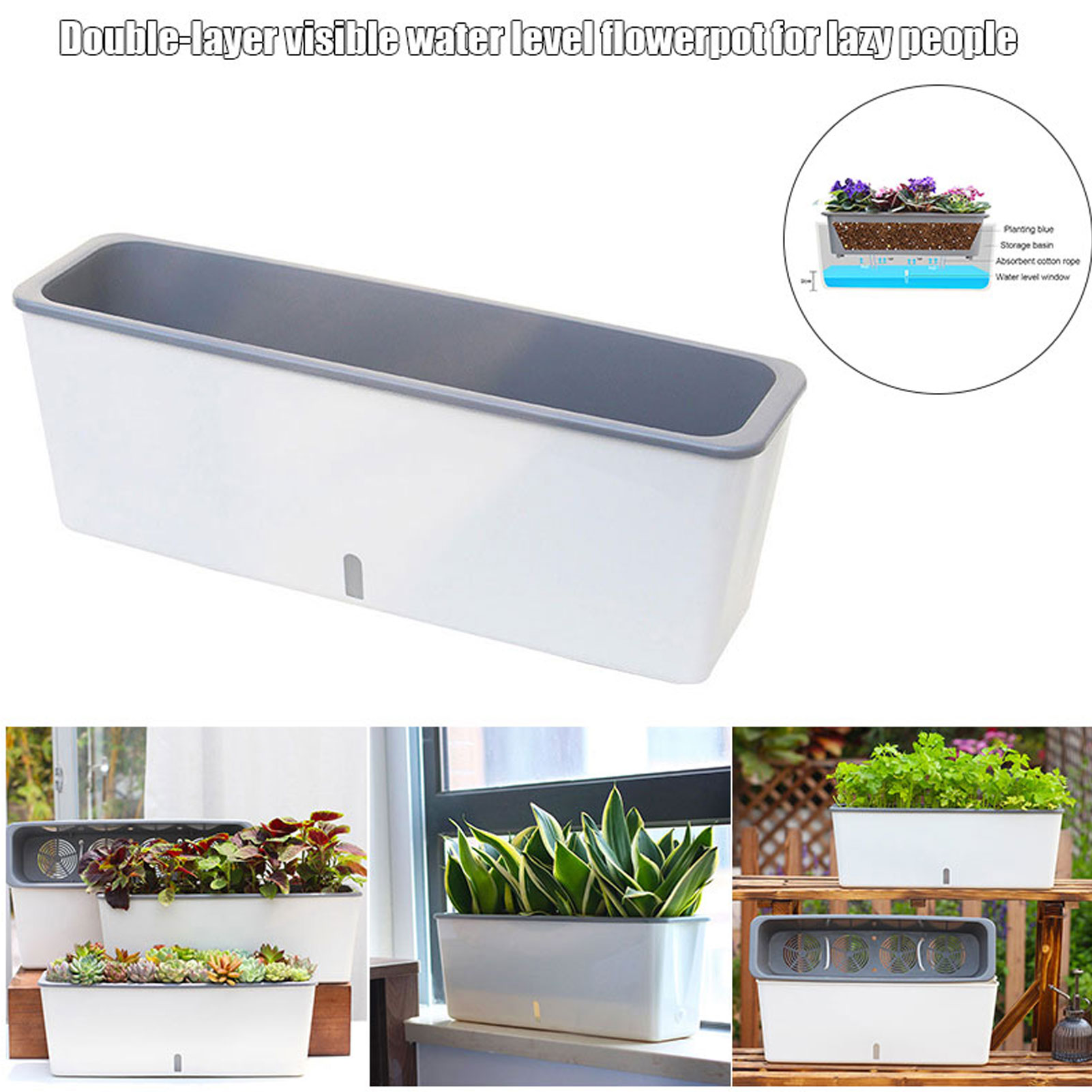 Самополивные горшки для цветов – обзор и цена Vertical Planter
