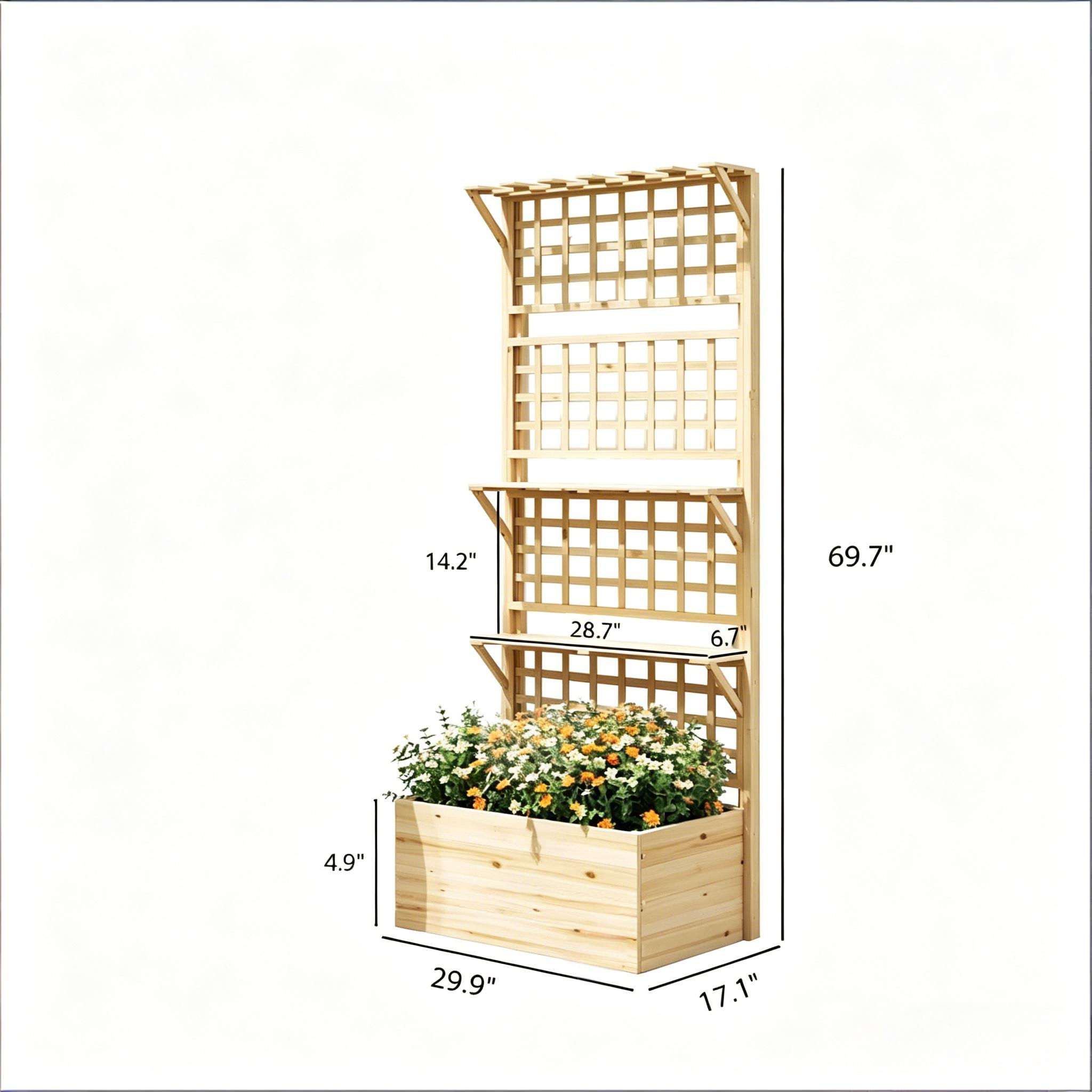 Садовая приподнятая грядка-клу – обзор и цена Raised Garden Bed