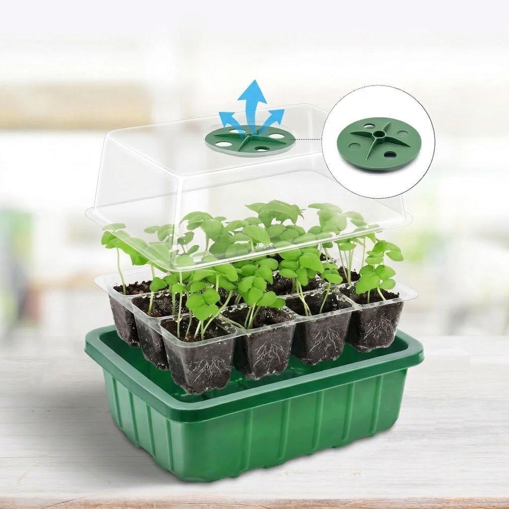 Регулируемые куполы для контро – обзор и цена Seed Starter Tray