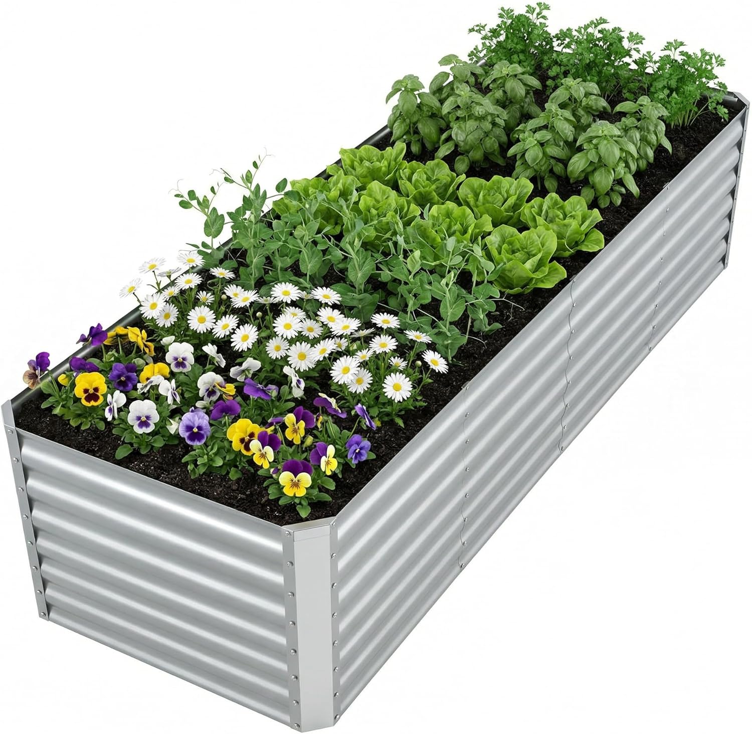 Уличная оцинкованная приподнят – обзор и цена Raised Garden Bed