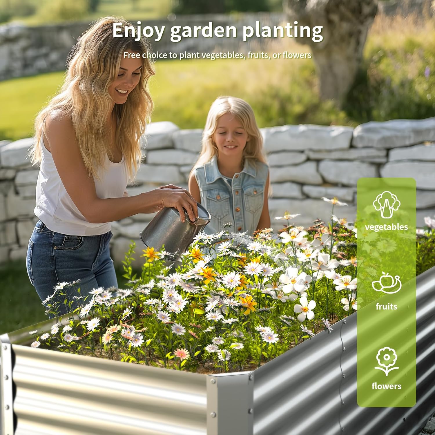 Уличная оцинкованная приподнят – обзор и цена Raised Garden Bed