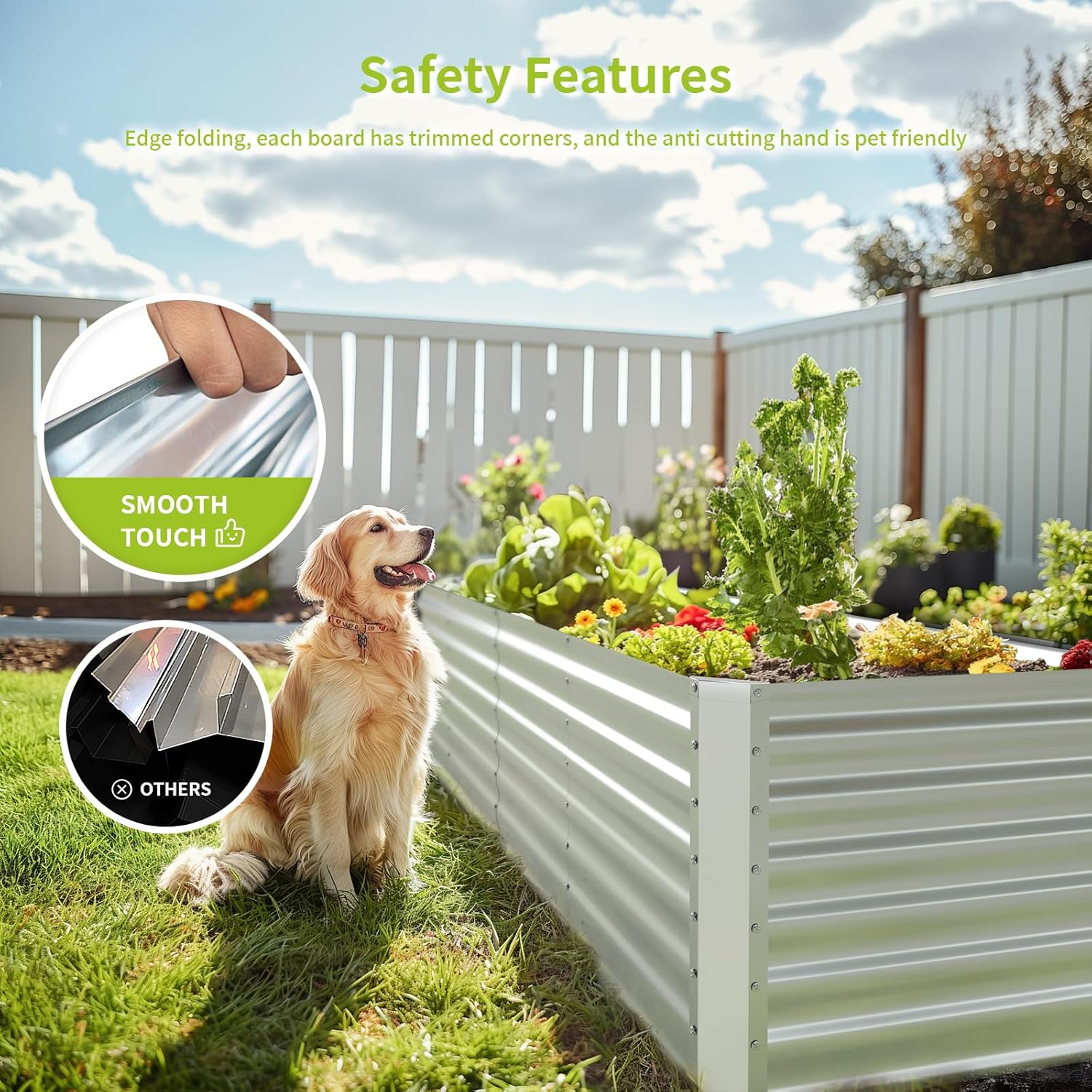 Уличная оцинкованная приподнят – обзор и цена Raised Garden Bed