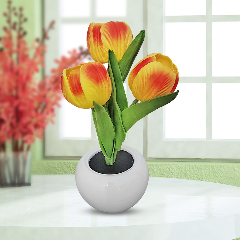 Настольная лампа в виде цветка – обзор и цена Plant Pot