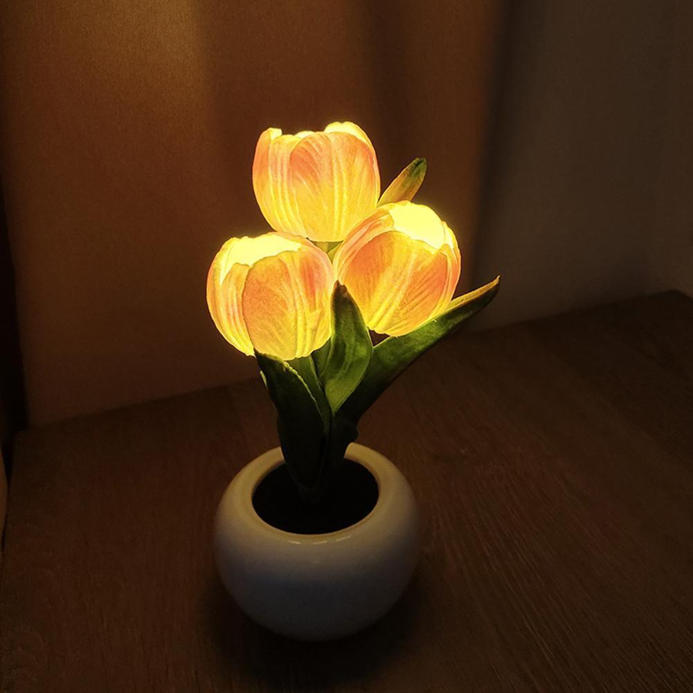 Настольная лампа в виде цветка – обзор и цена Plant Pot