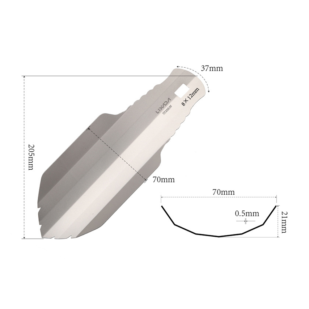 Lixada Титановая садовая ручна – обзор и цена Trowel Garden Tools