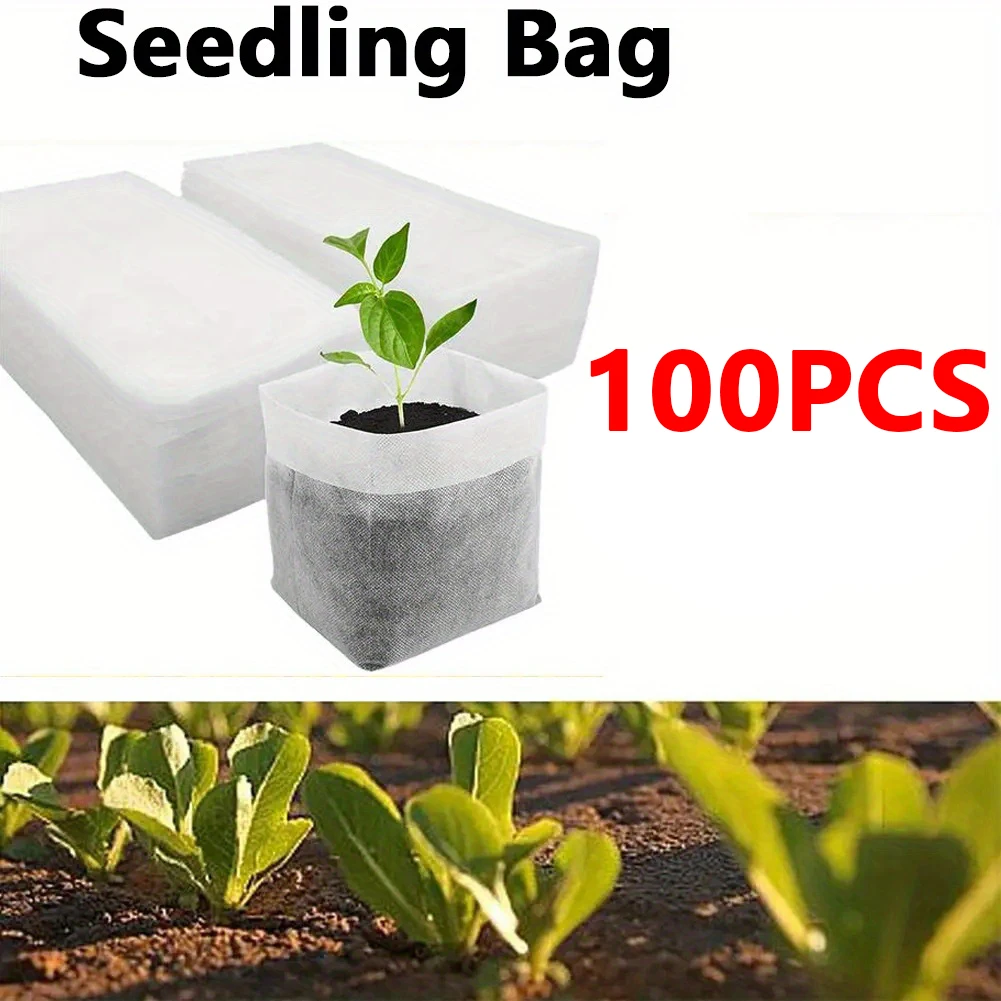 100 шт. биоразлагаемые сумки д – обзор и цена Seed Starter Tray
