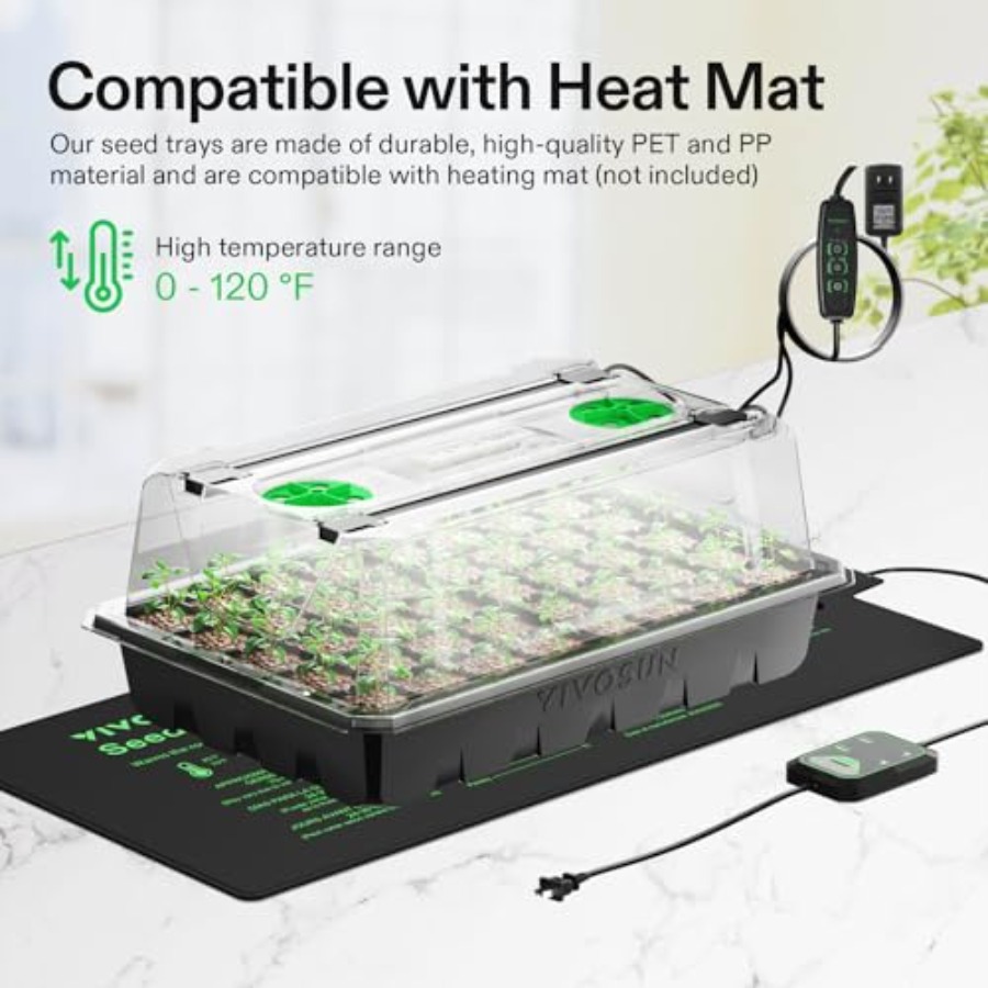 Набор из 6 поддонов для рассад – обзор и цена Seed Starter Tray
