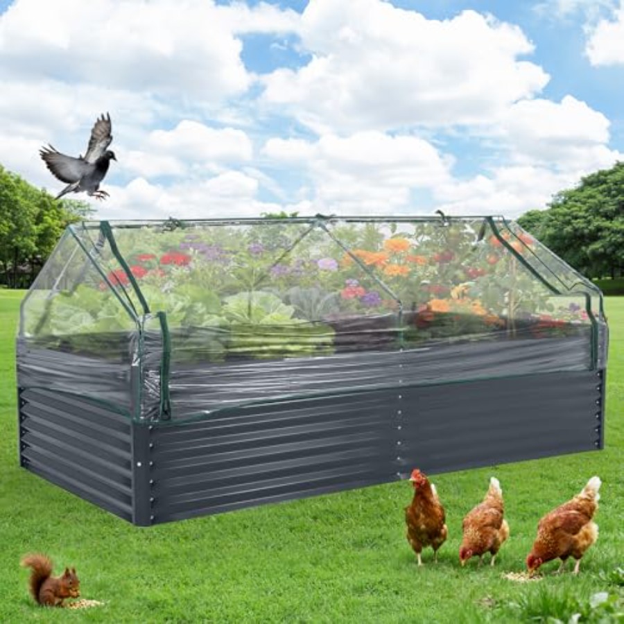 Огород на открытом воздухе: оц – обзор и цена Raised Garden Bed