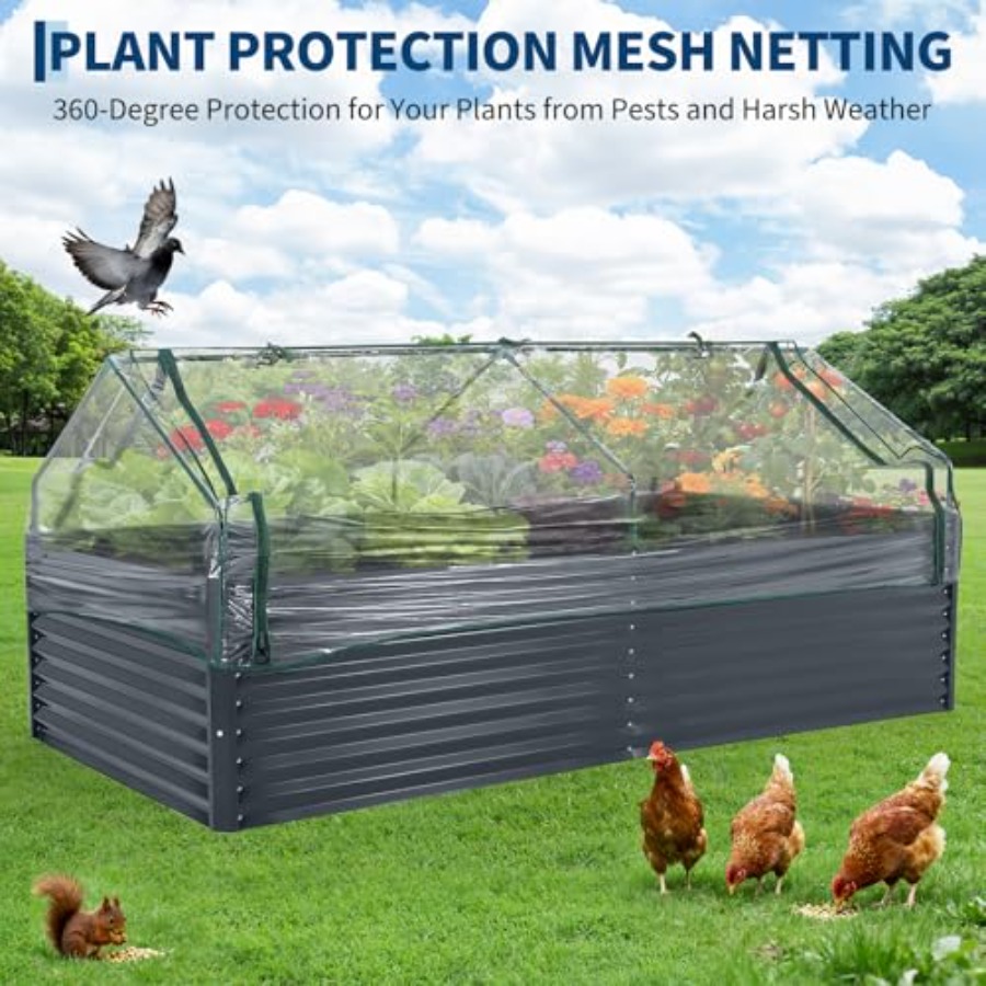 Огород на открытом воздухе: оц – обзор и цена Raised Garden Bed