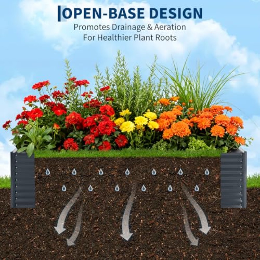Огород на открытом воздухе: оц – обзор и цена Raised Garden Bed