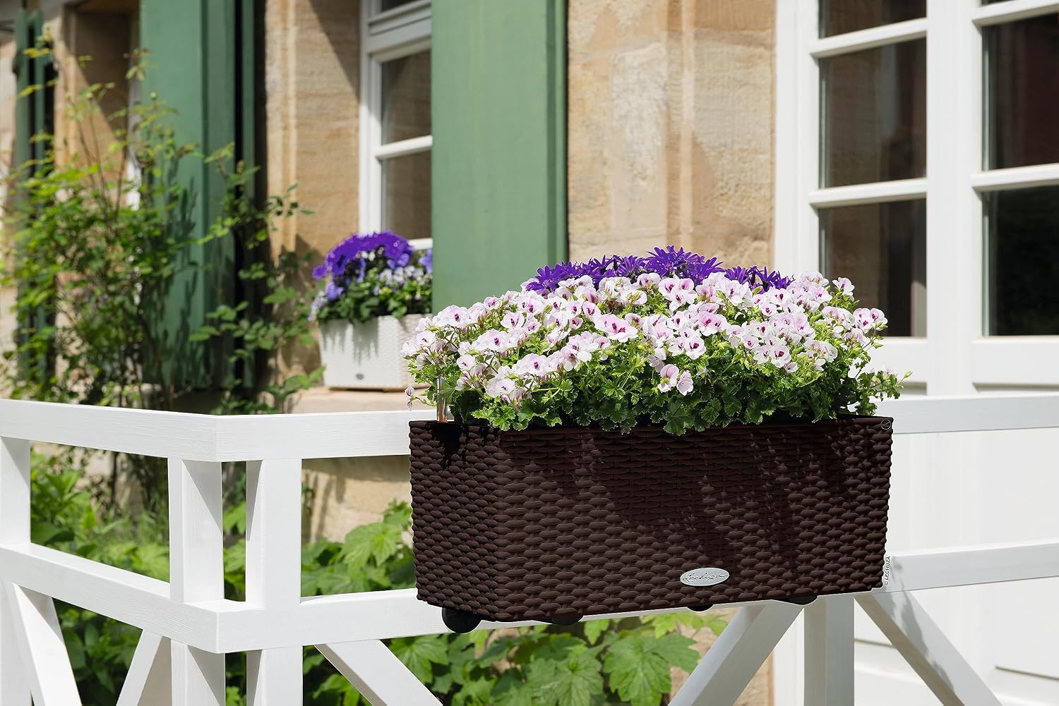 BALCONERA Cottage 50 Mocha, са – обзор и цена Self Watering Planter