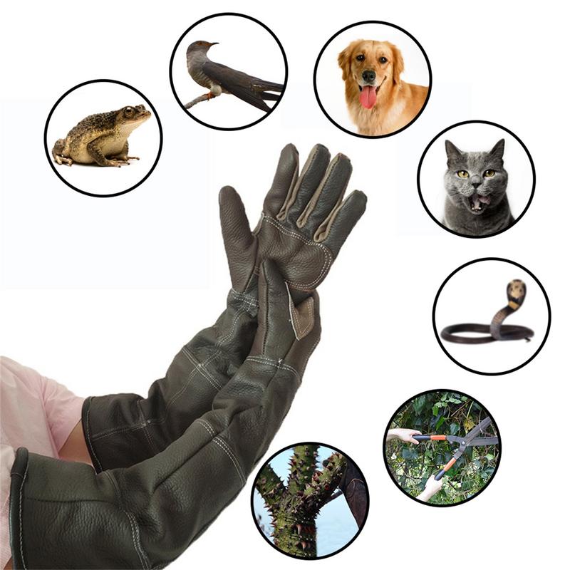 Перчатки из воловьей кожи для  – обзор и цена Garden Gloves