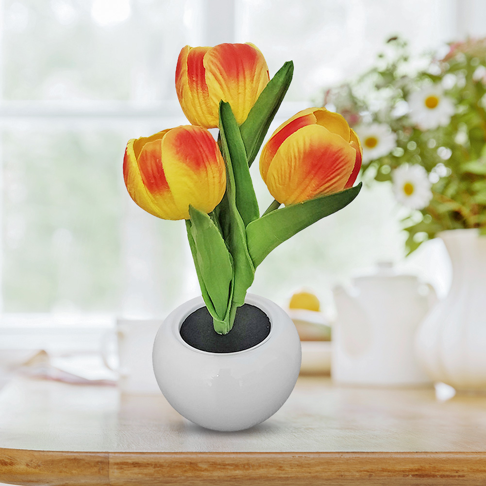 Настольная лампа в виде цветка – обзор и цена Plant Pot