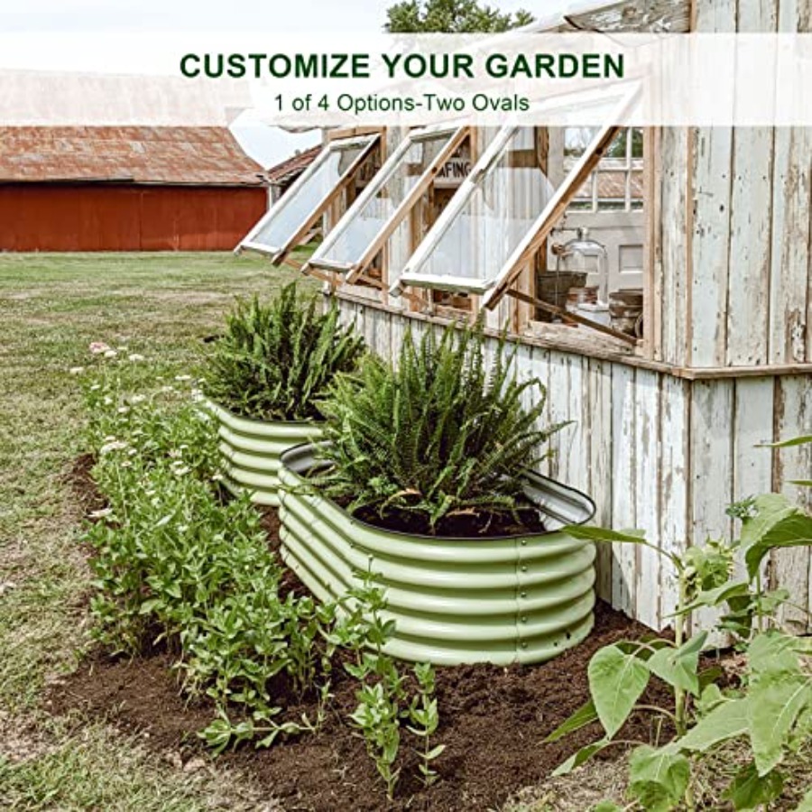 Модульные оцинкованные стальны – обзор и цена Raised Garden Bed
