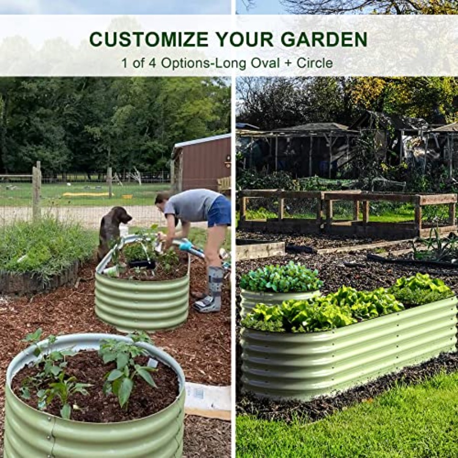 Модульные оцинкованные стальны – обзор и цена Raised Garden Bed