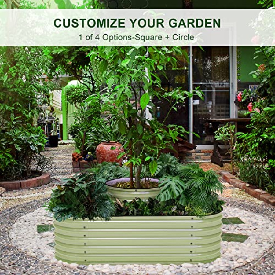 Модульные оцинкованные стальны – обзор и цена Raised Garden Bed