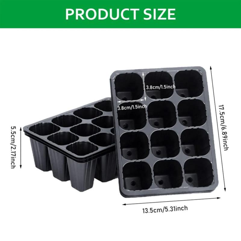 12-луночные горшки для рассады – обзор и цена Seed Starter Tray