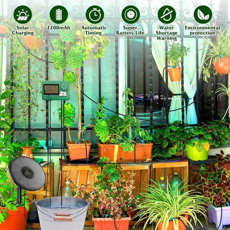 Солнечное ирригационное оборуд – обзор и цена Self Watering Planter