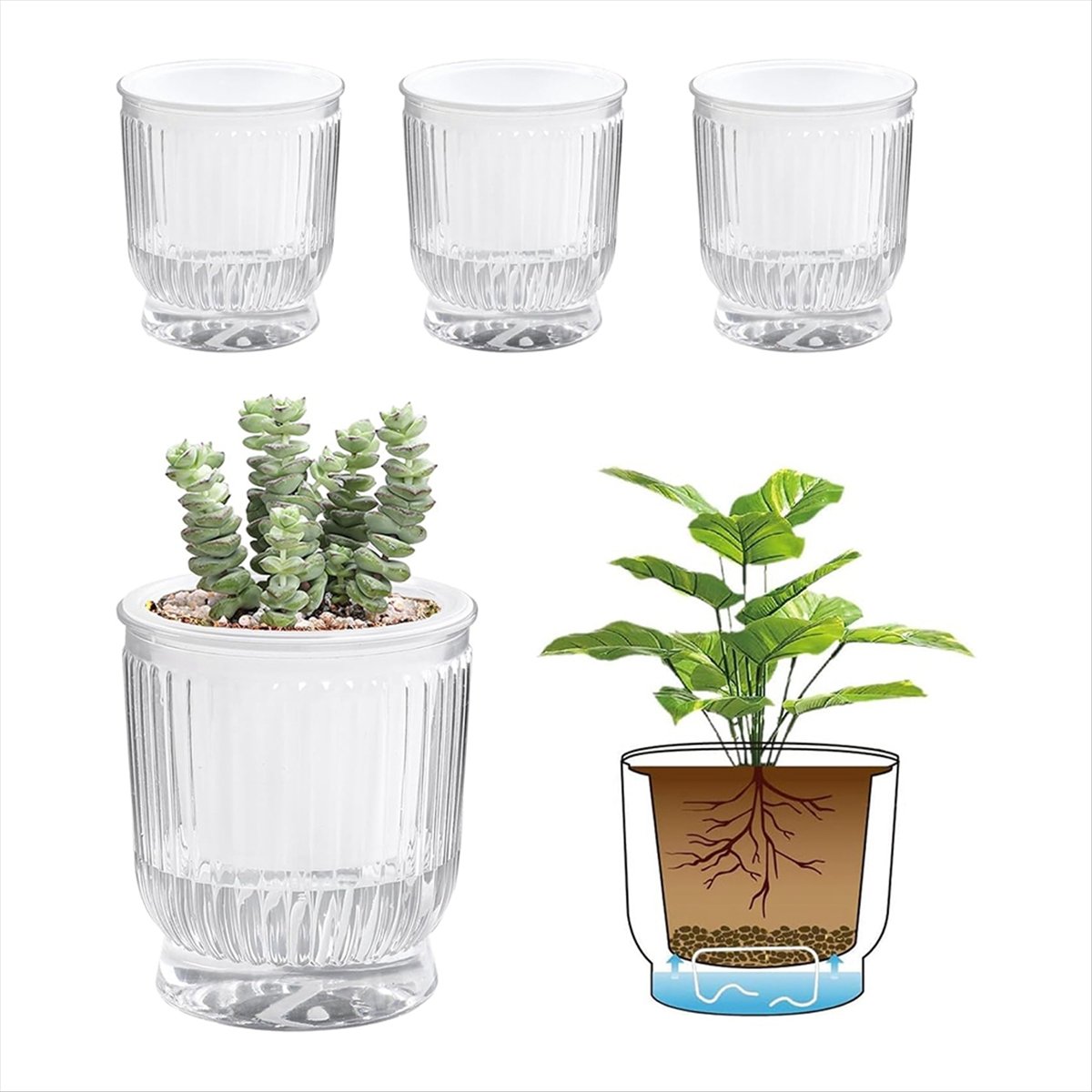 Самополивающиеся горшки для ра – обзор и цена Self Watering Planter