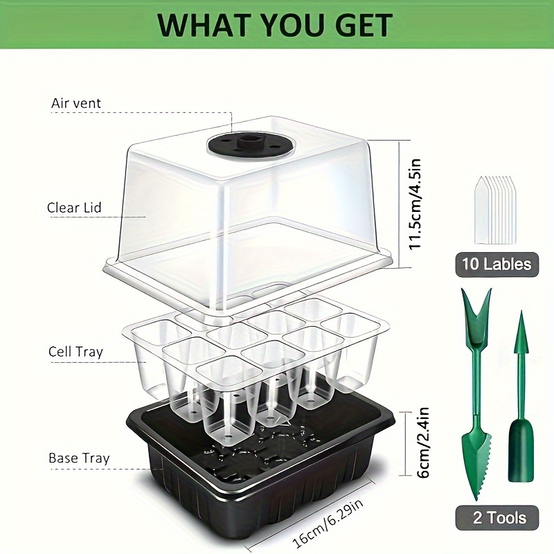 Набор для проращивания семян ( – обзор и цена Grow Light Led