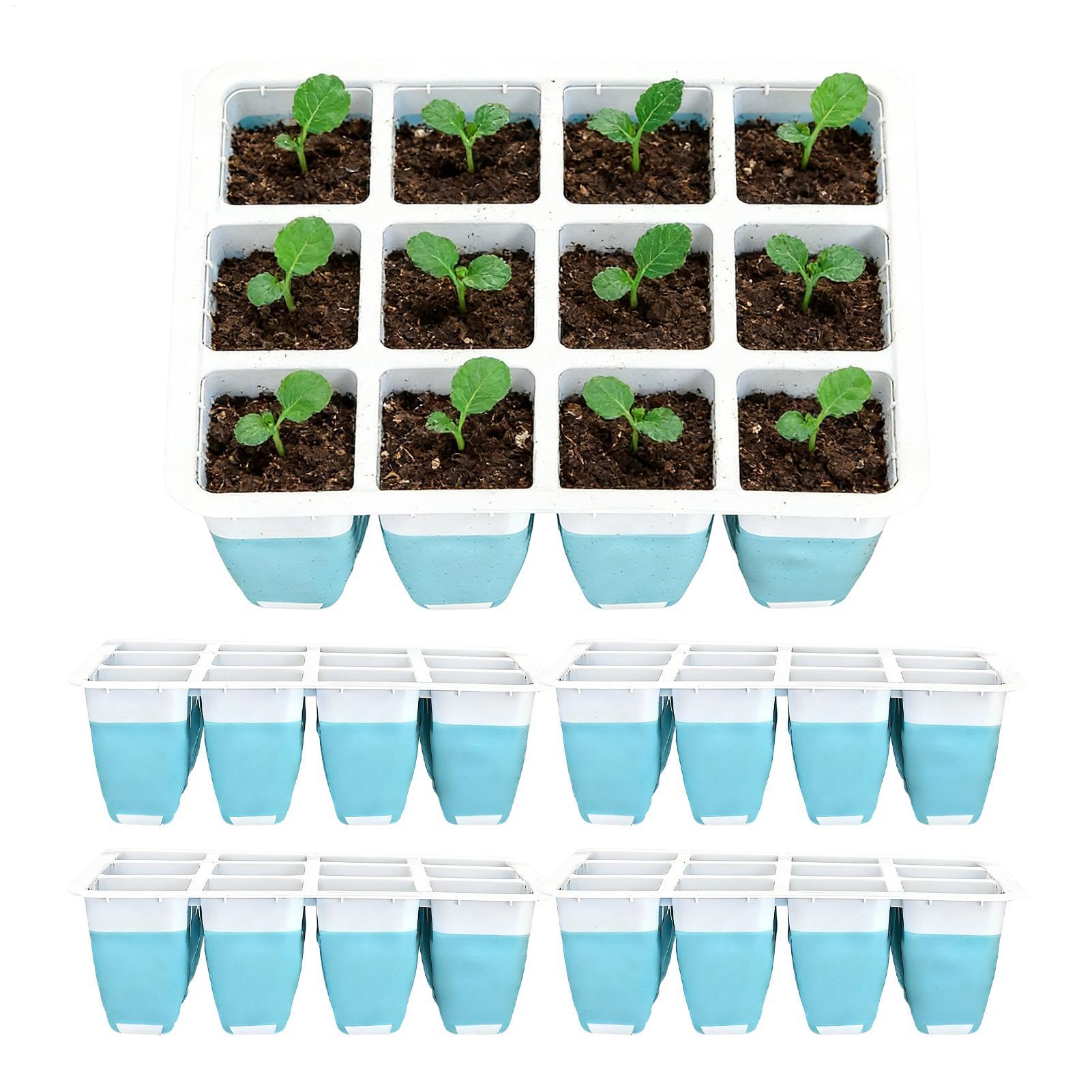 Набор из 5 силиконовых лотков  – обзор и цена Seed Starter Tray
