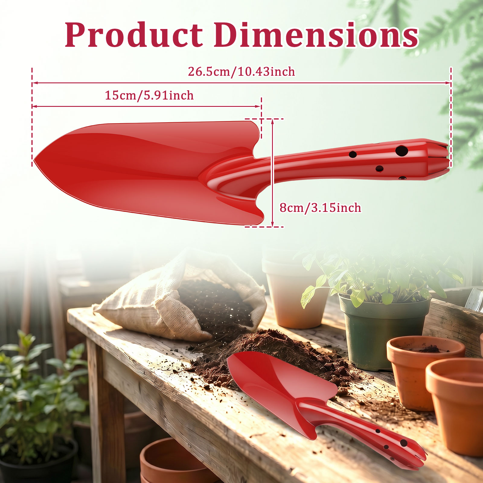 Садовый совок металлический, у – обзор и цена Trowel Garden Tools