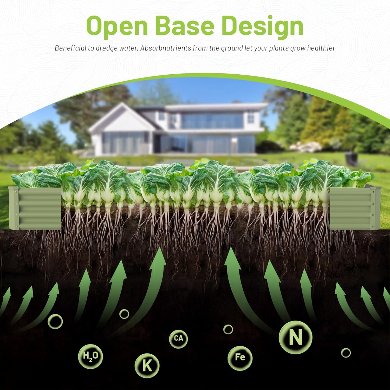 Металлическая оцинкованная гря – обзор и цена Raised Garden Bed