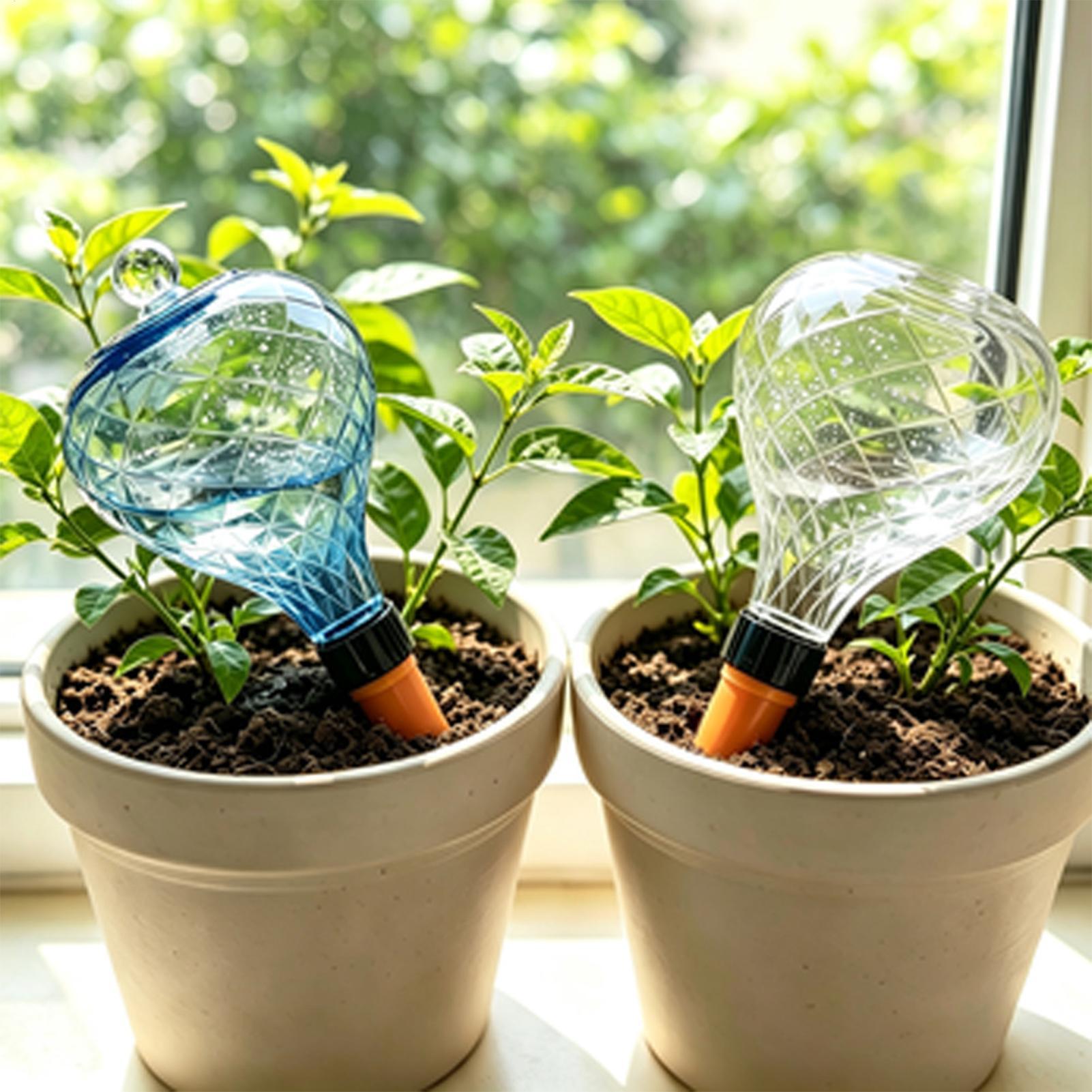 Автоматические шары для полива – обзор и цена Self Watering Planter