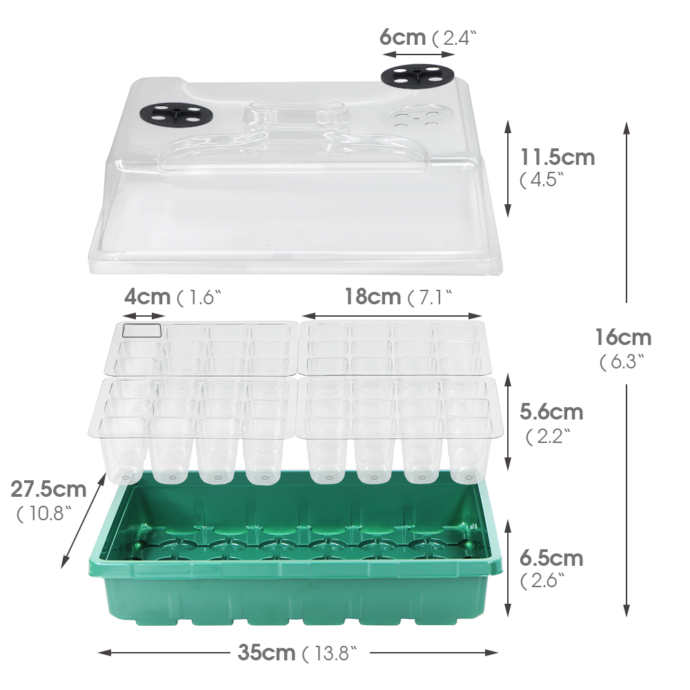 Коробка для теплых рассады, на – обзор и цена Seed Starter Tray