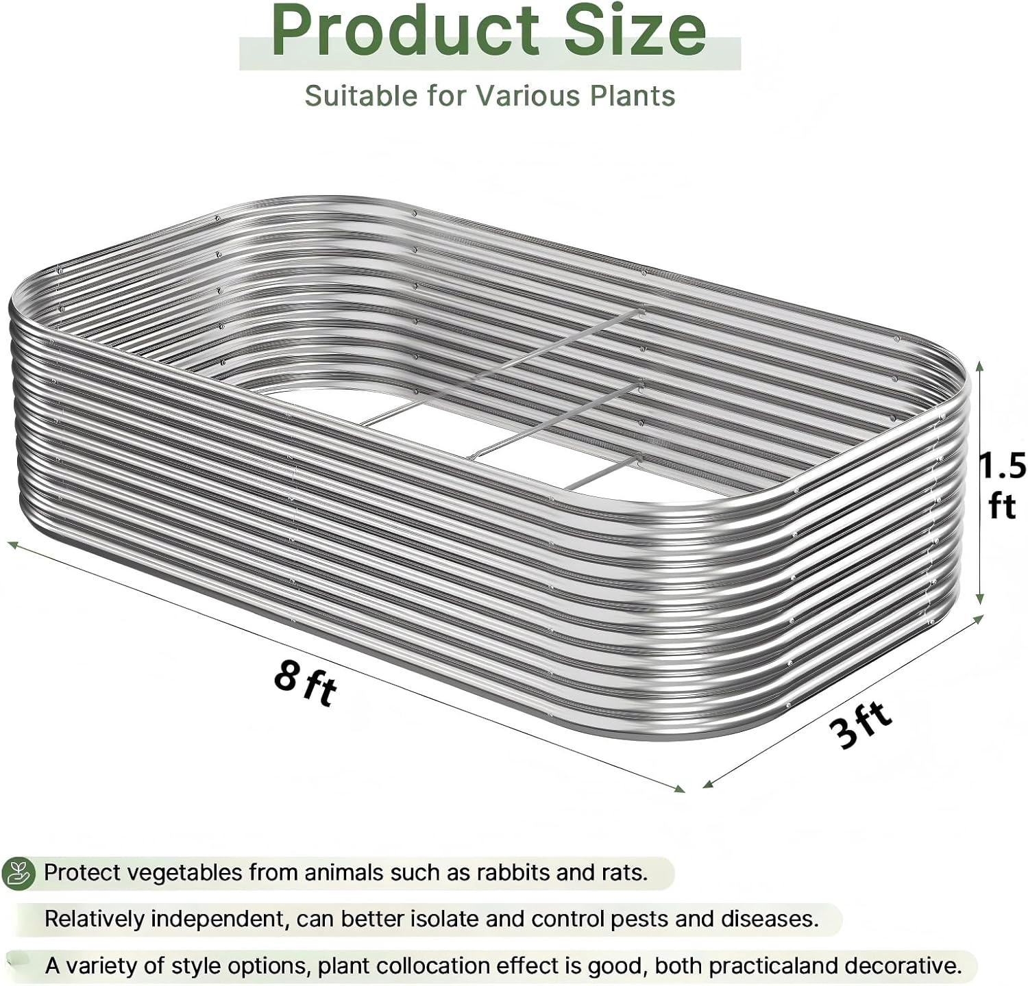 Садовые грядки из оцинкованной – обзор и цена Raised Garden Bed