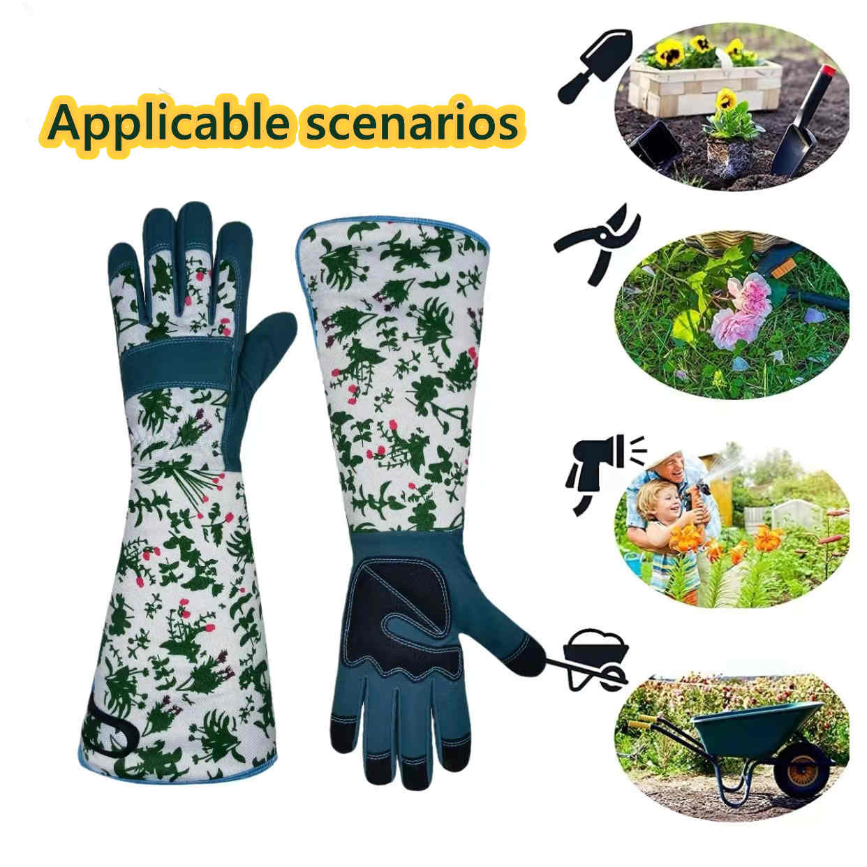 Женские садовые перчатки с дли – обзор и цена Garden Gloves