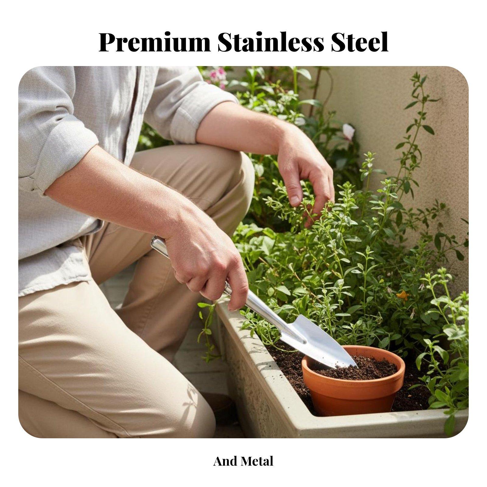 Мини-лопатка из нержавеющей ст – обзор и цена Trowel Garden Tools