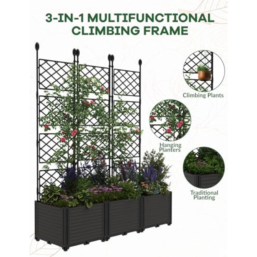 Комплект из 3 модульных припод – обзор и цена Raised Garden Bed